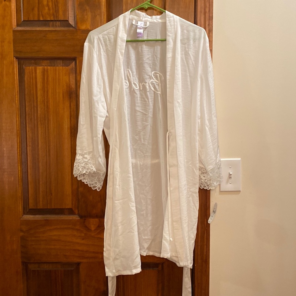 NWT. Bride robe